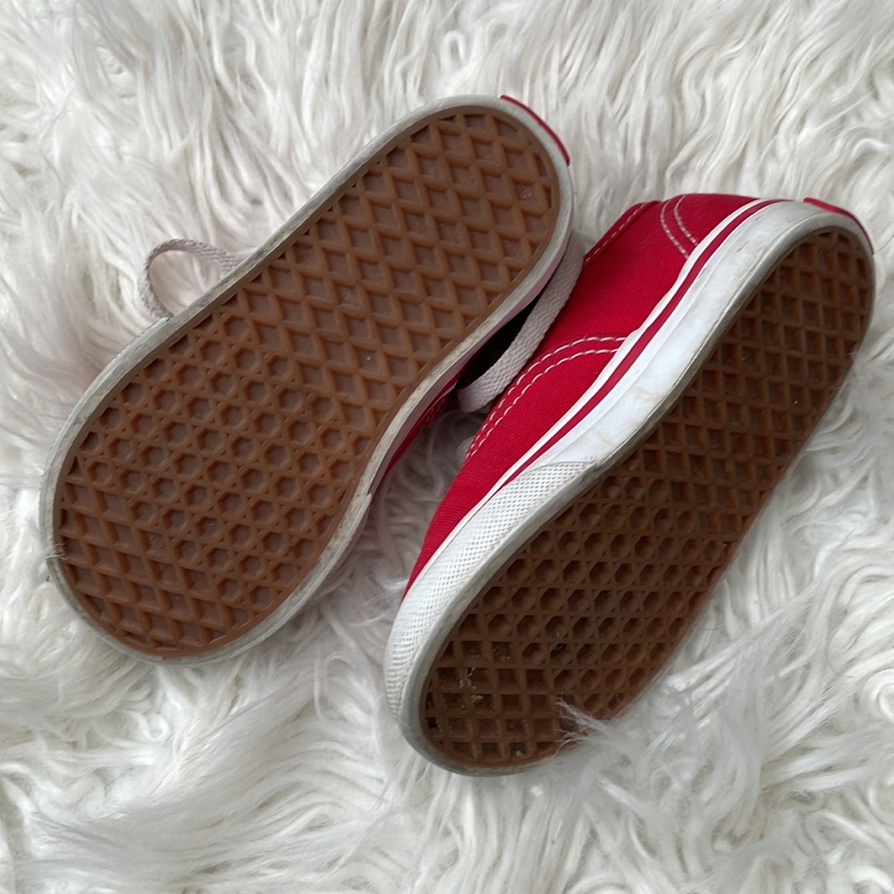 Red Vans - Picture 2 of 4